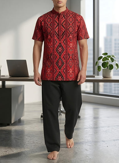 Charcoal Cotton Satin Bottom | J Pants