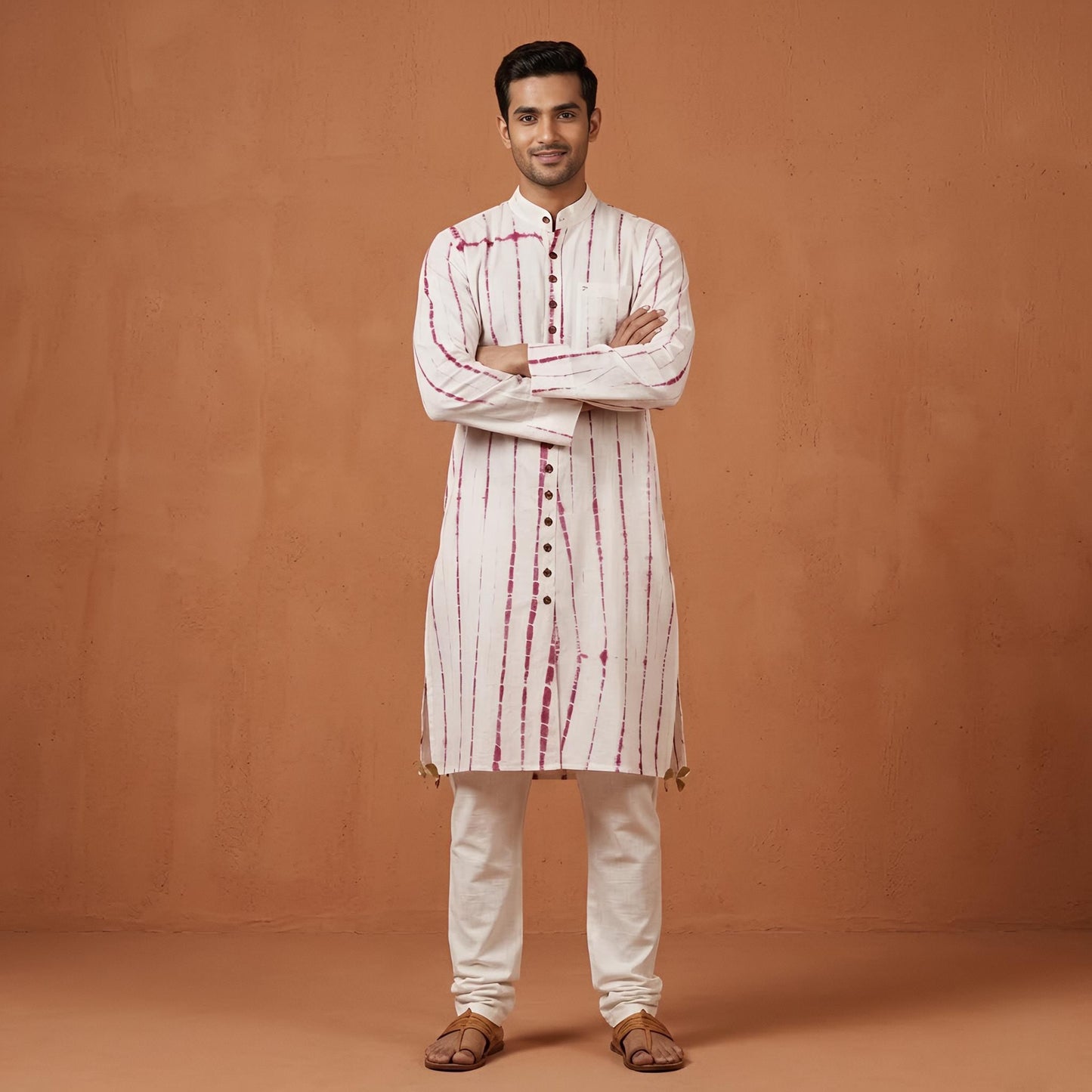 Shibori Long | Jaipur Pink