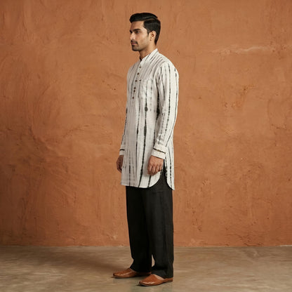 Shibori Short | Gray Cloud