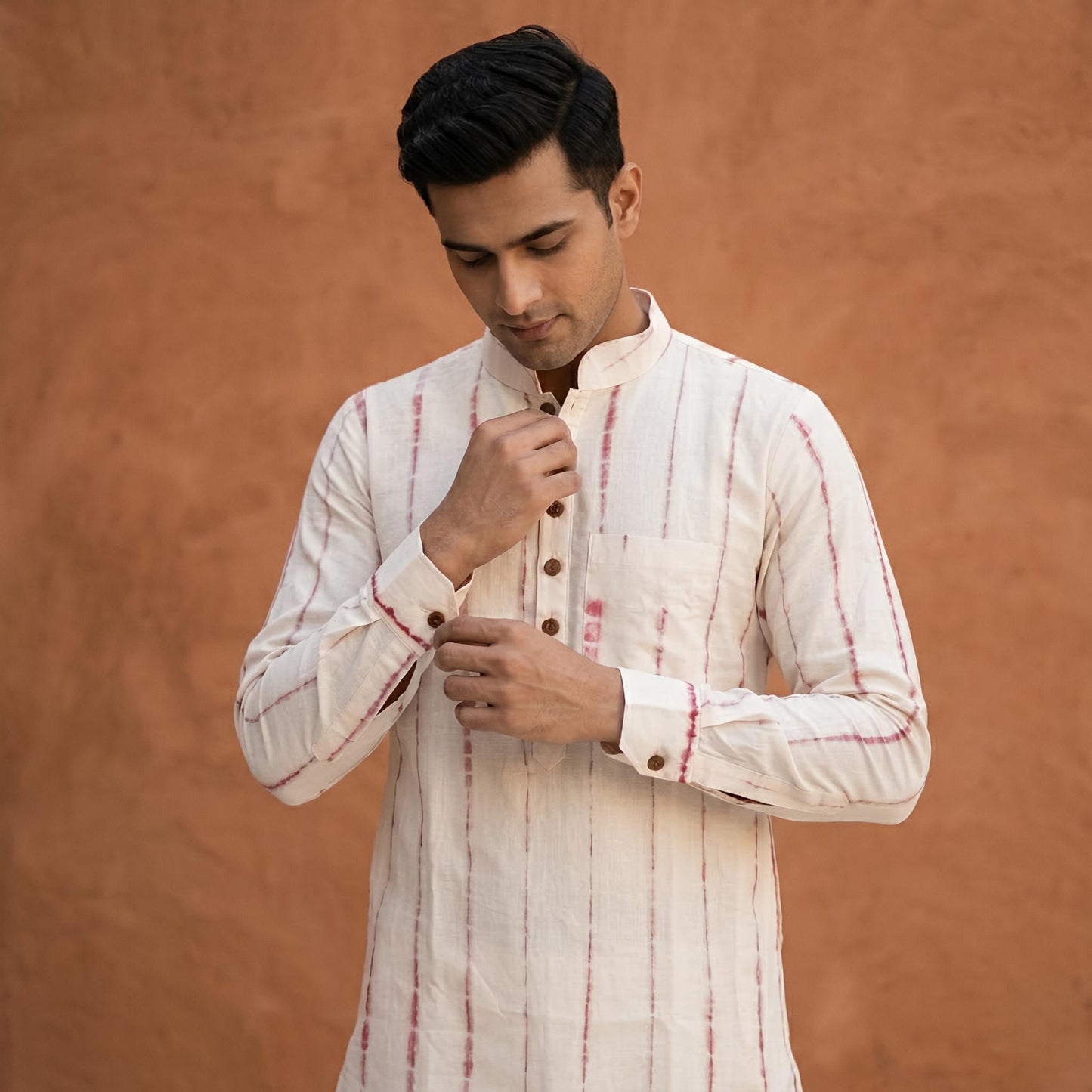 Shibori Short | Jaipur Pink