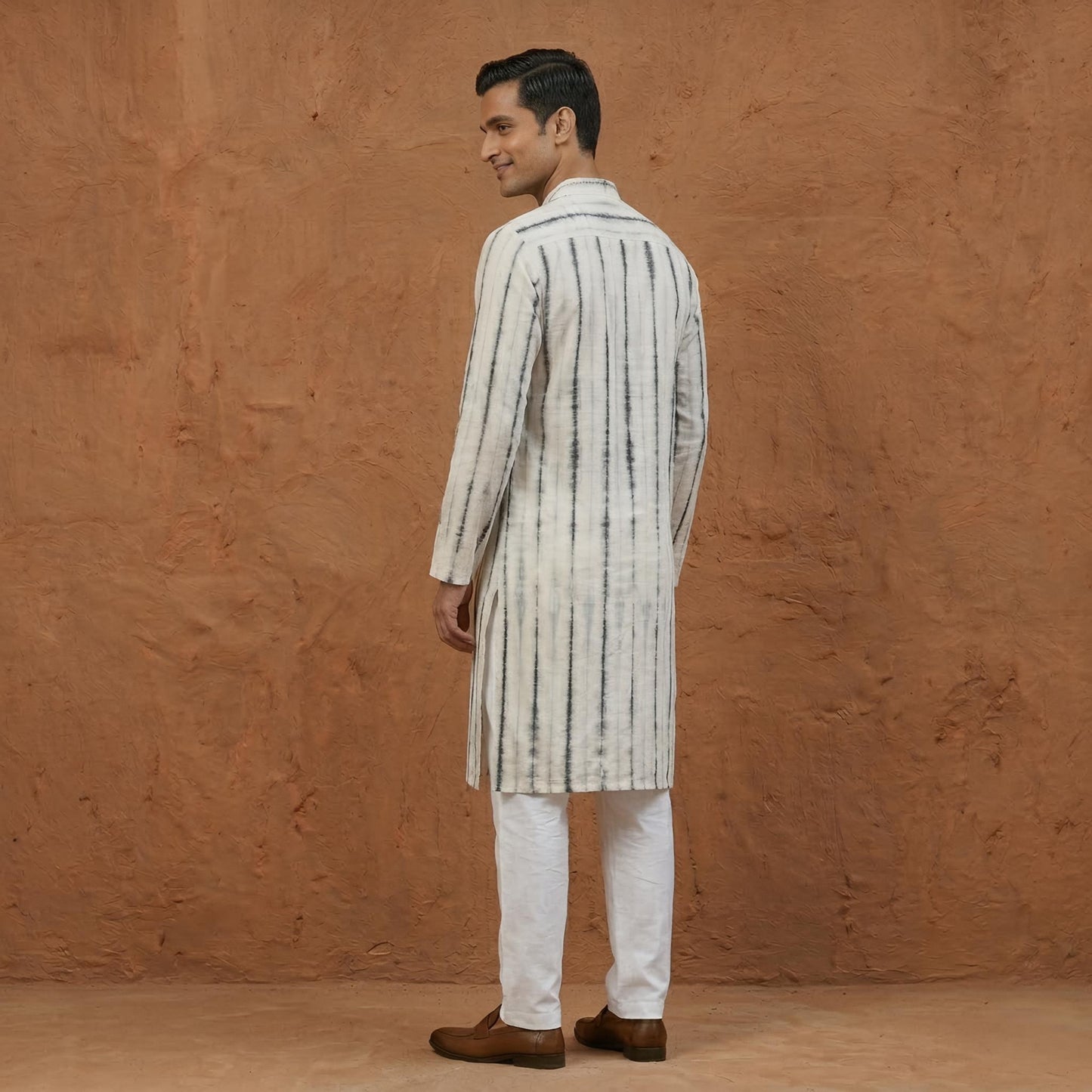 Shibori Long | Gray Cloud