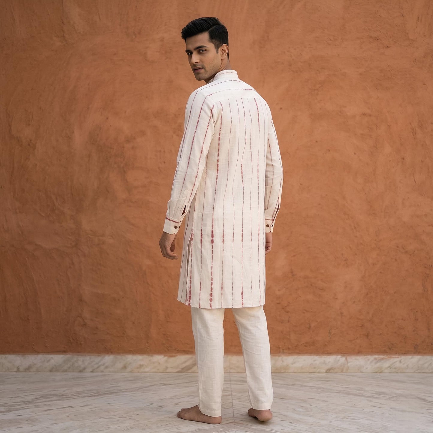 Shibori Short | Jaipur Pink