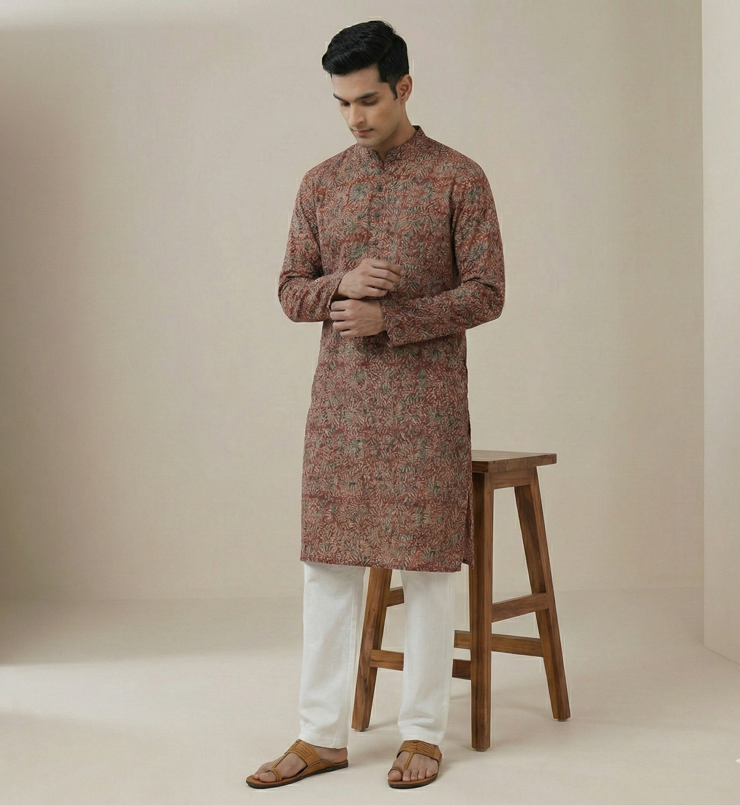 Poochampalli Kurta | Telangana Ruby