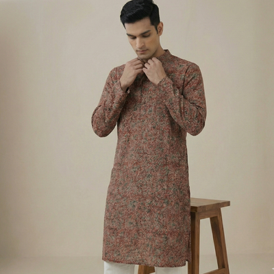 Poochampalli Kurta | Telangana Ruby