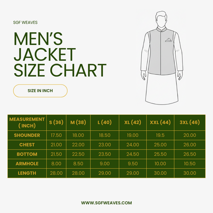 Poochampalli Heritage Jacket | Wine Edition