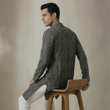 Ikat | Charcole Weave